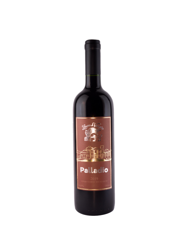 Vinho Leone di Venezia - Palladio - Tinto Seco - Uvas - Montepulciano, Refosco dal Peduncollo Rosso e Aglianico - 750 ml